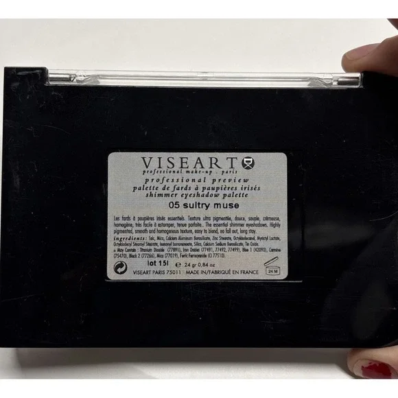 Viseart 05 SULTRY MUSE Shimmer EyeShadow Palette‎ (12 Shades)